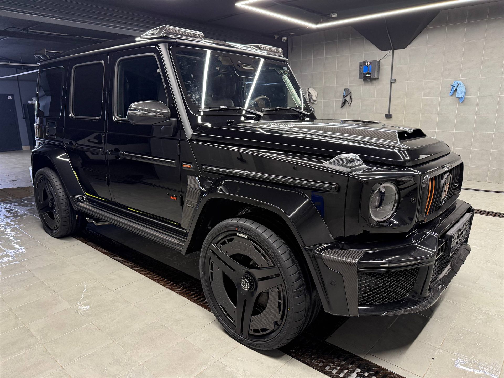 Mercedes-Benz G-Class с обвесом Brabus, работа ателье BrabRusCar